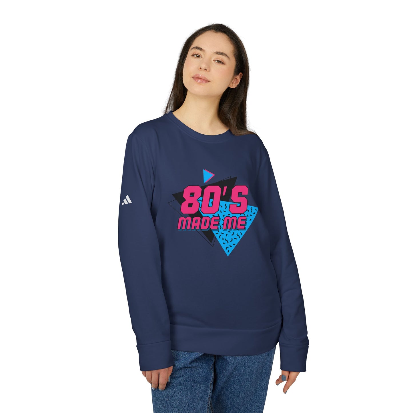 Retro 80's Made Me Fleece Sweatshirt - Unisex