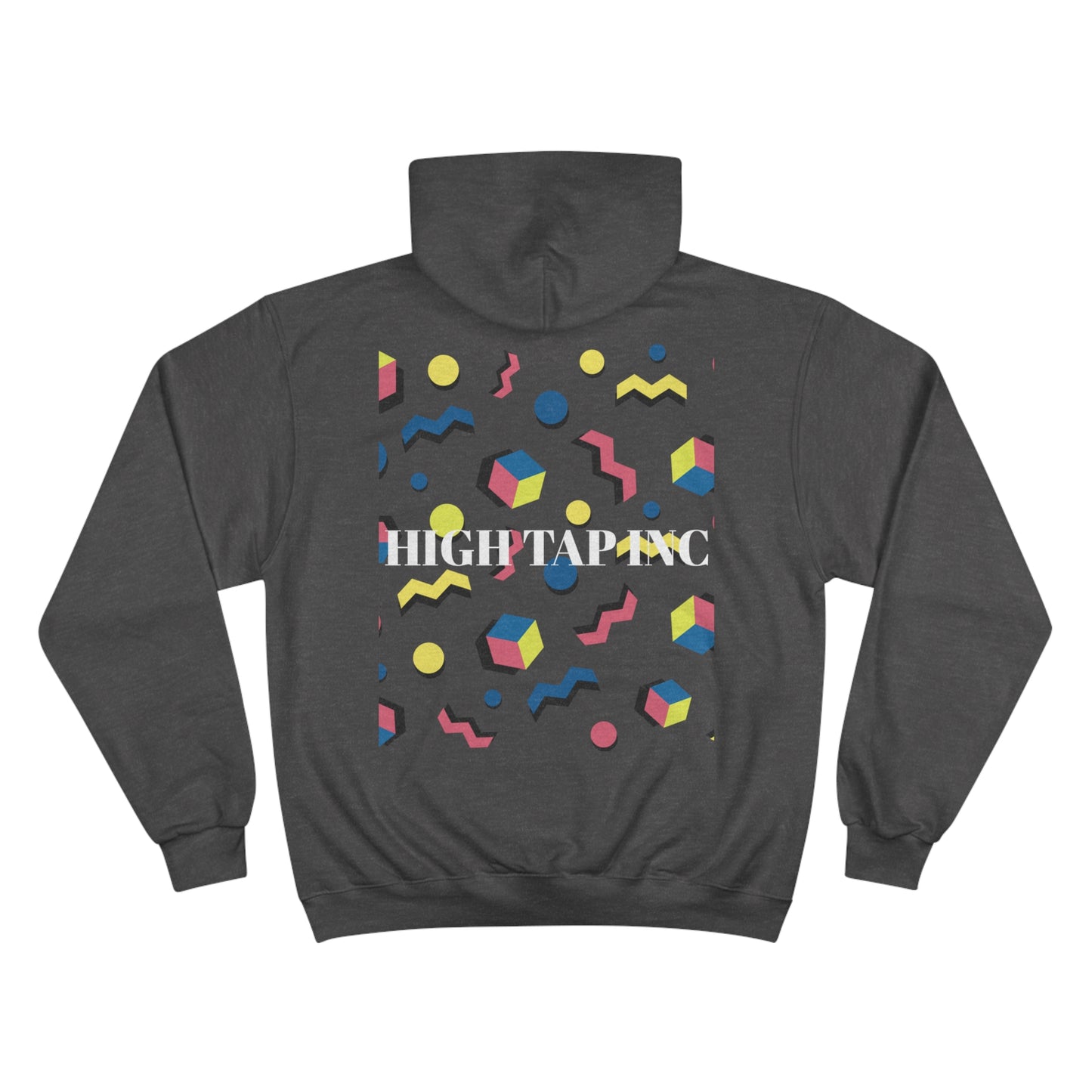 Vibrant Champion Hoodie - High Tap Inc, Colorful Streetwear