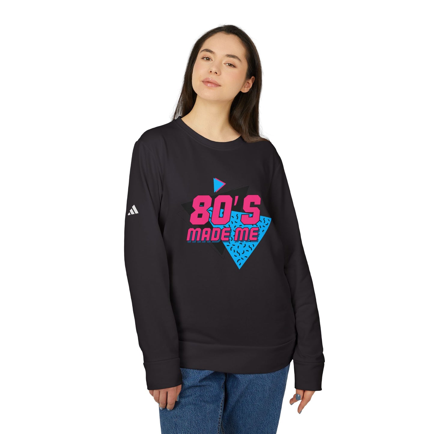 Retro 80's Made Me Fleece Sweatshirt - Unisex