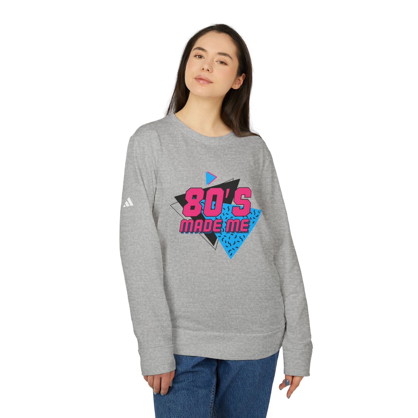 Retro 80's Made Me Fleece Sweatshirt - Unisex