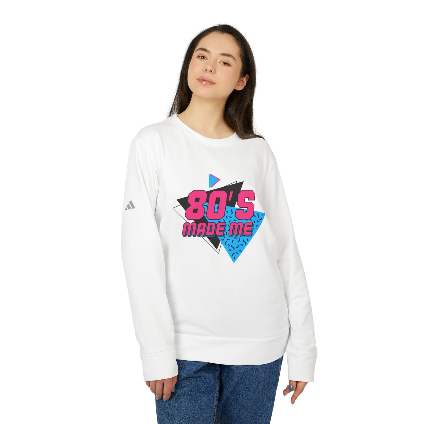 Retro 80's Made Me Fleece Sweatshirt - Unisex