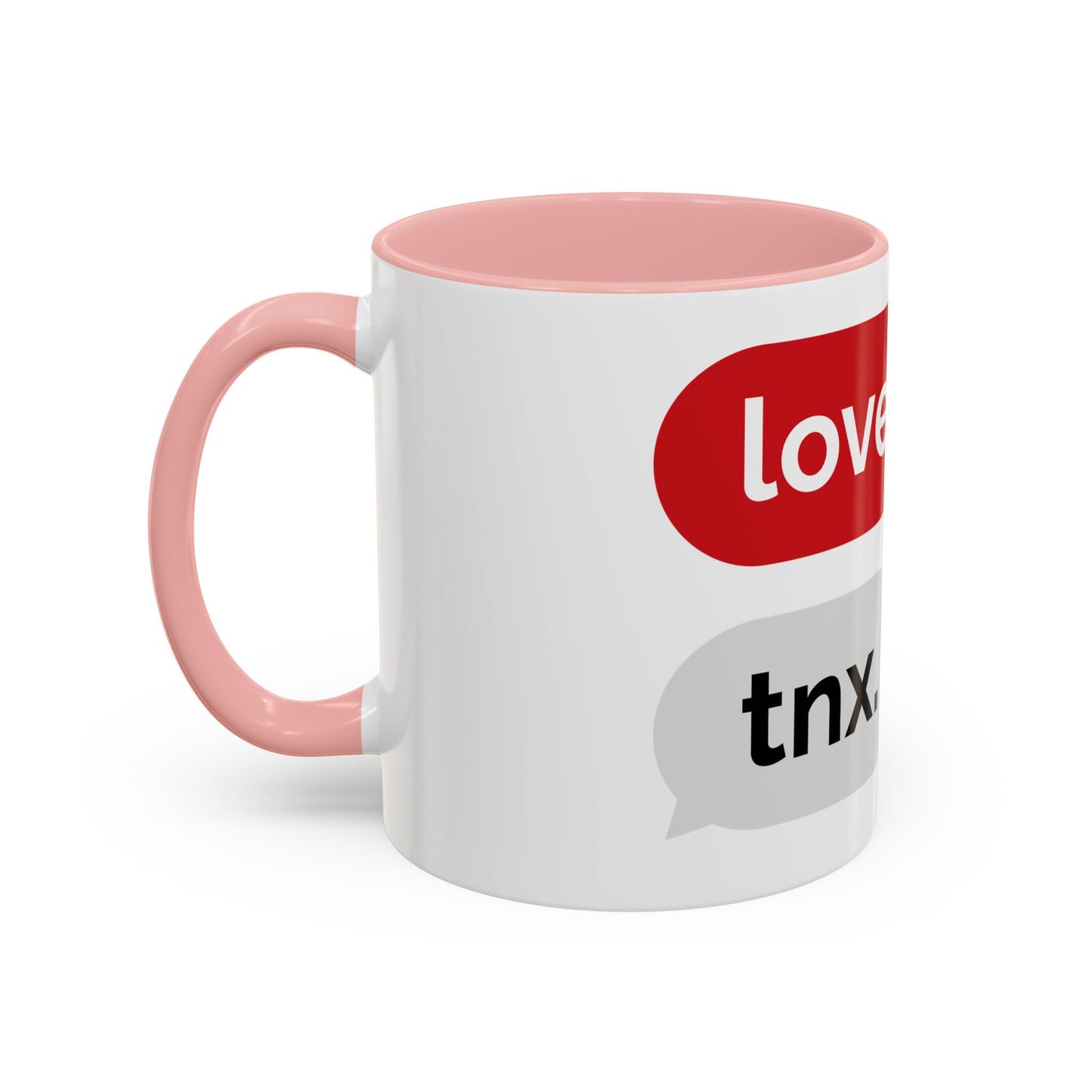 Love You Accent Coffee Mug