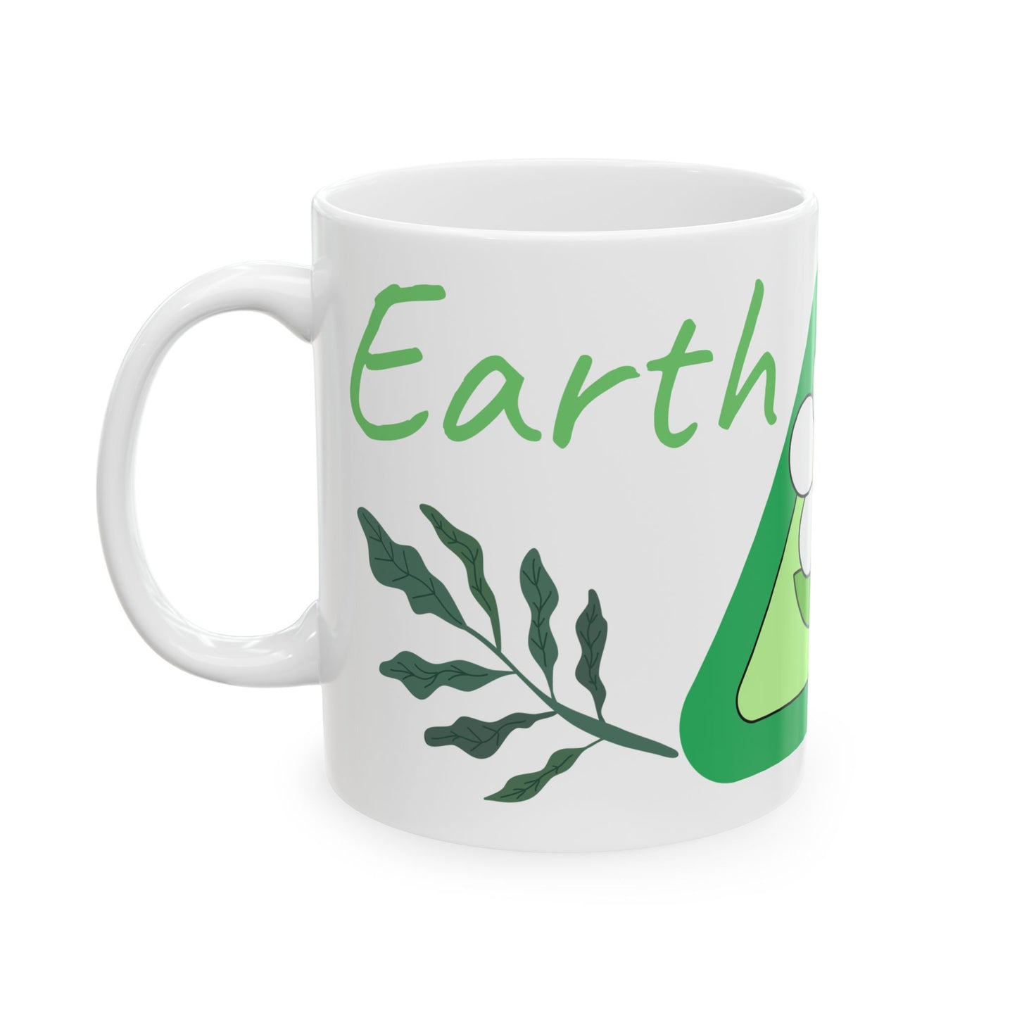 Eco-Friendly Ceramic Mug - Perfect for Earth Day Coffee Lovers