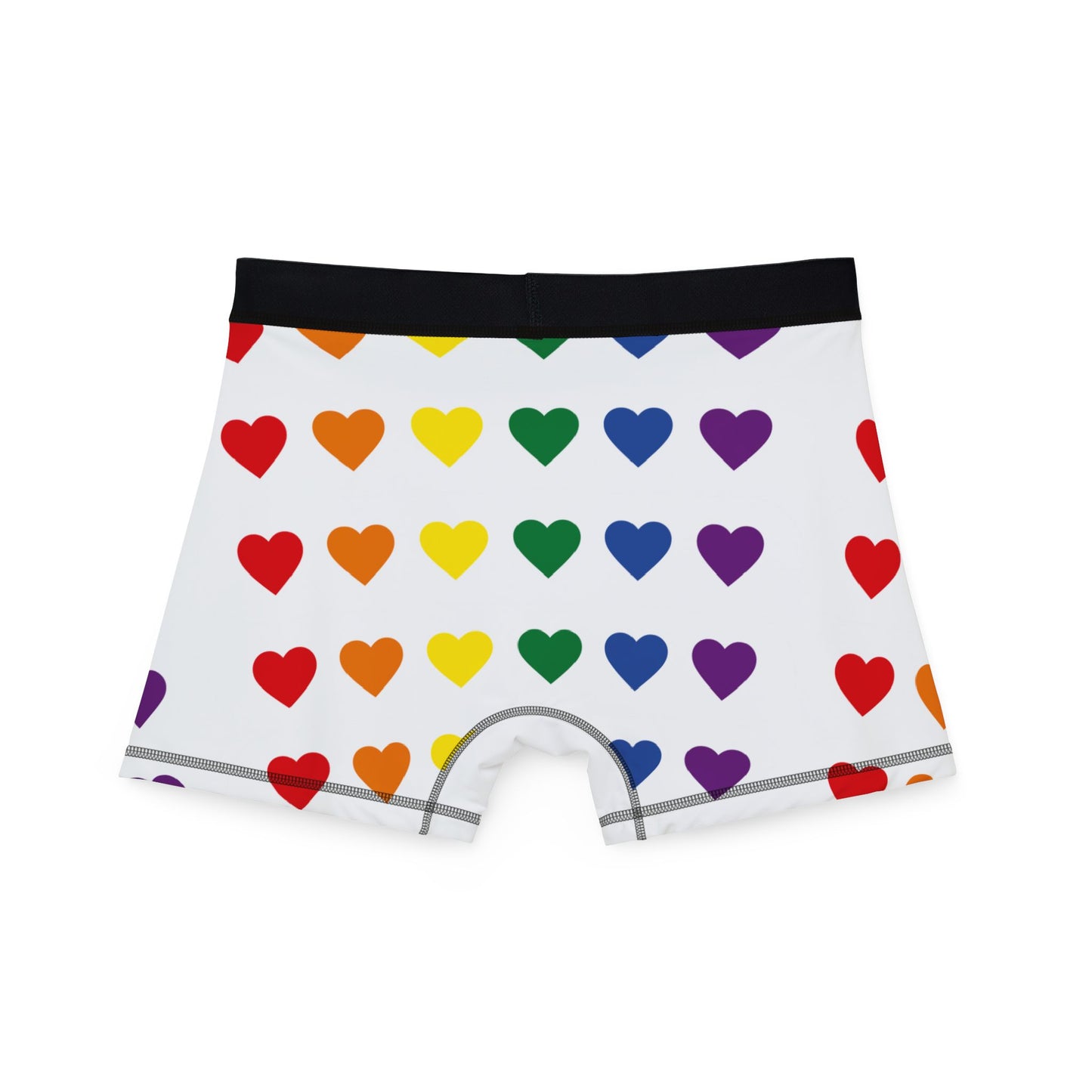 Colorful Hearts Men's Boxers