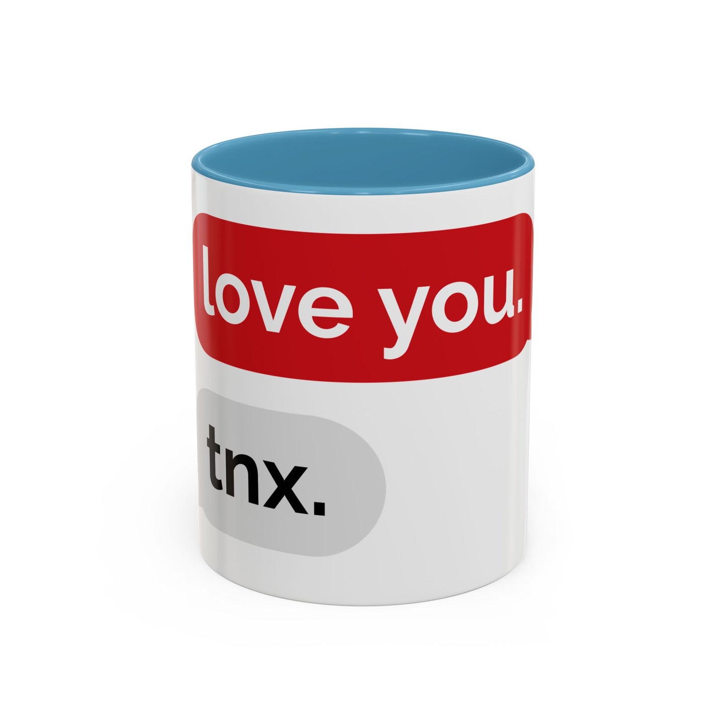 Love You Accent Coffee Mug