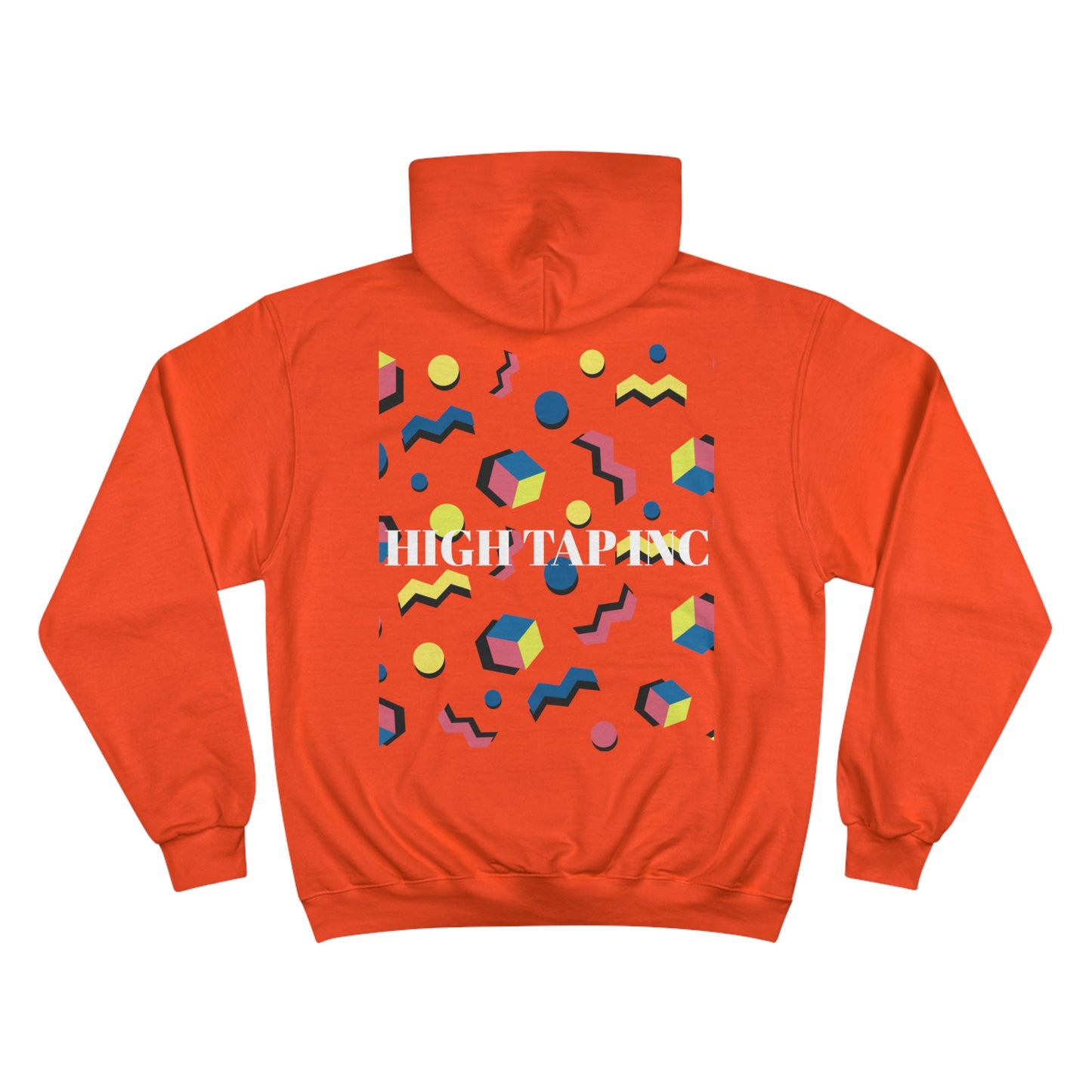 Vibrant Champion Hoodie - High Tap Inc, Colorful Streetwear