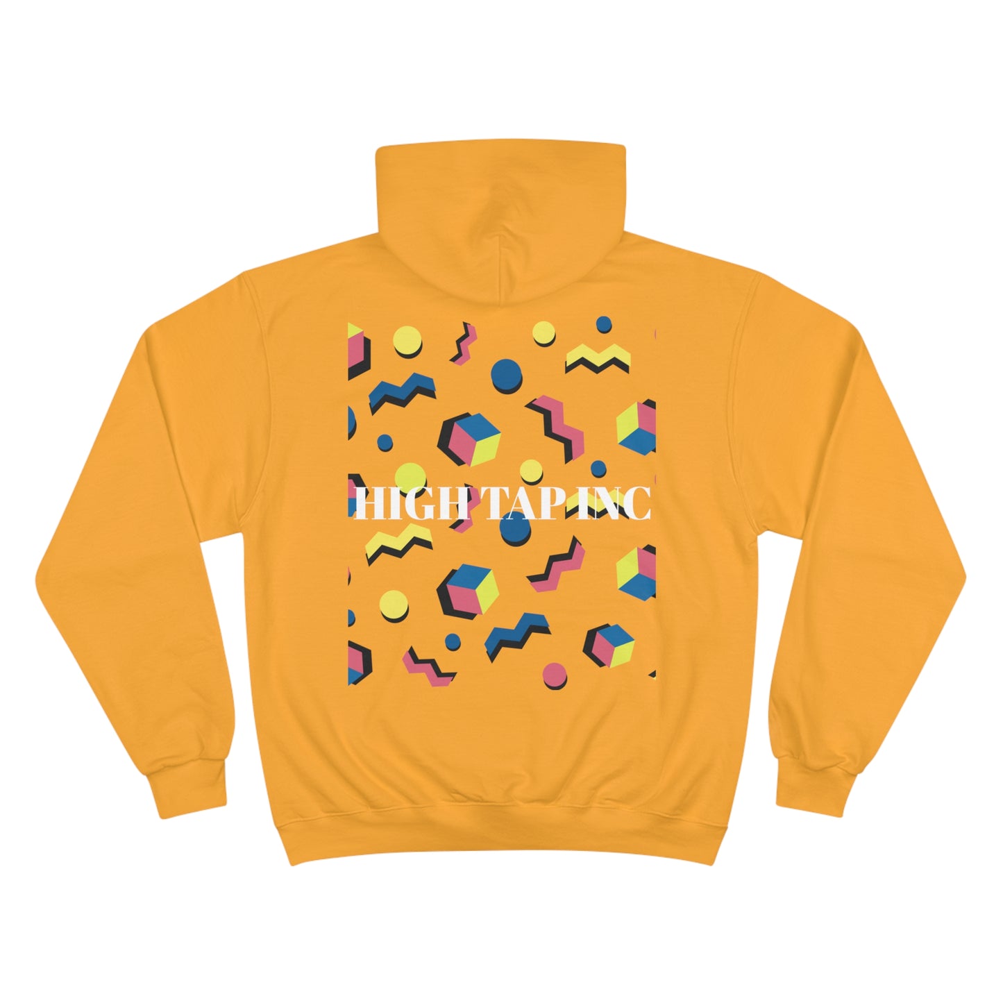 Vibrant Champion Hoodie - High Tap Inc, Colorful Streetwear