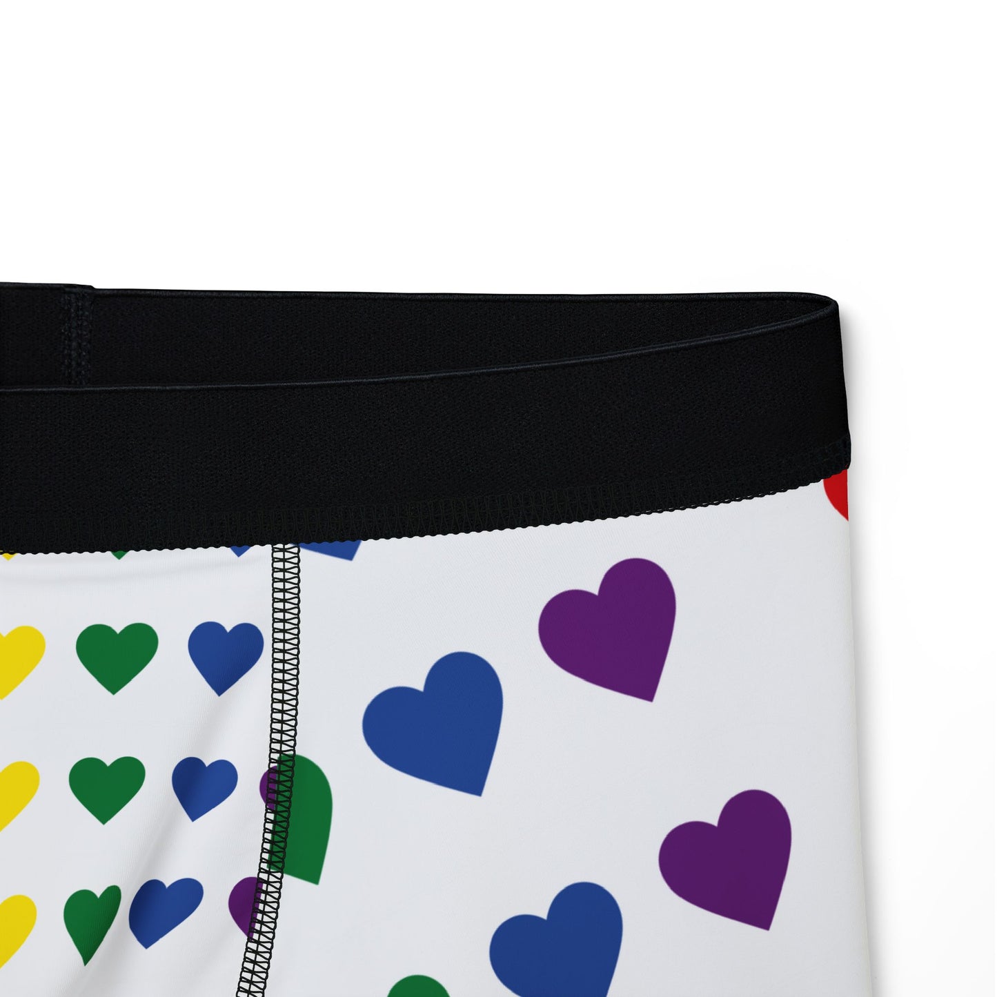 Colorful Hearts Men's Boxers