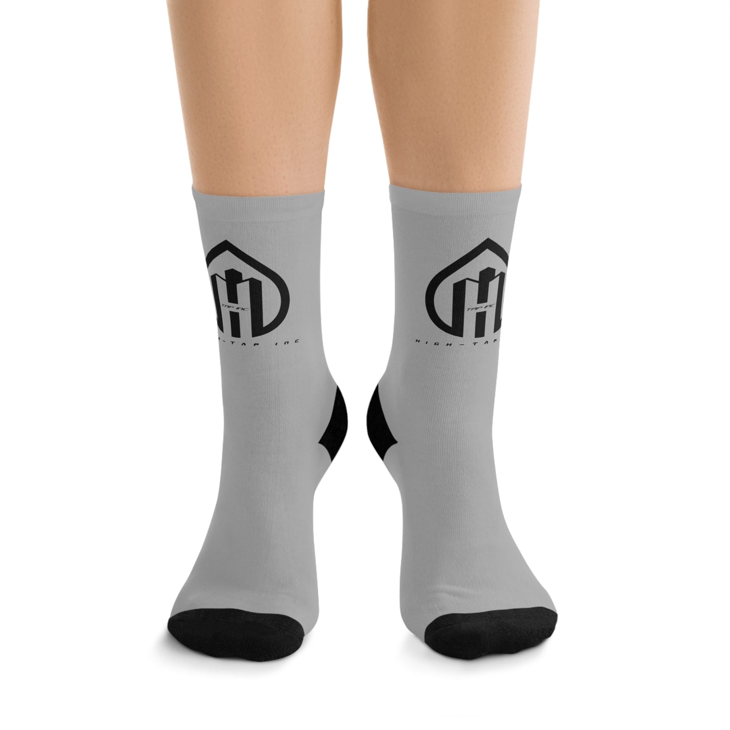 Eco-Friendly Recycled Poly Socks with Logo